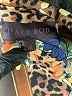 Hale Bob Animal Print Brown Long Sleeve Blouse Size M - photo 7