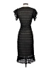 Max Studio 100% Polyester Tweed Black Cocktail Dress Size S - photo 2