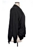 Universal Standard Solid Black Jacket Size 16 (S) - photo 4