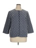Chico's Polka Dots Blue Blazer Size XL (3) - photo 1