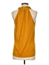 Green Envelope Gold Sleeveless Blouse Size S - photo 2