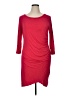 Gibson Solid Red Casual Dress Size XL - photo 1
