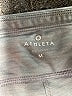 Athleta Color Block Gray Active Pants Size M - photo 7