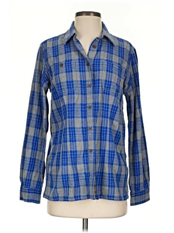 Duluth Trading Co. Long Sleeve Button-Down Shirt (view 1)