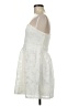 Express 100% Polyester Ivory Cocktail Dress Size 6 - photo 5