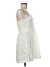 Express 100% Polyester Ivory Cocktail Dress Size 6 - photo 4
