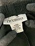 CW Classics Solid Black Casual Pants Size M - photo 7