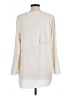 Ellen Tracy 100% Polyester Ivory Long Sleeve Blouse Size L - photo 2