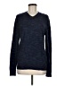 Express 100% Merino Extra Fine Wool Blue Wool Pullover Sweater Size M - photo 1