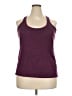 Ideology 100% Polyester Burgundy Tank Top Size XXL - photo 1