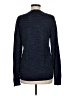 Express 100% Merino Extra Fine Wool Blue Wool Pullover Sweater Size M - photo 2