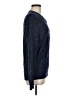 Express 100% Merino Extra Fine Wool Blue Wool Pullover Sweater Size M - photo 4