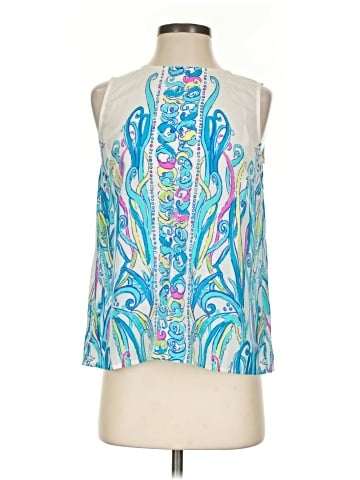 Lilly Pulitzer Sleeveless Silk Top (view 1)