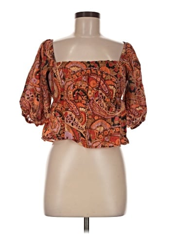 Billabong Short Sleeve Blouse (view 1)