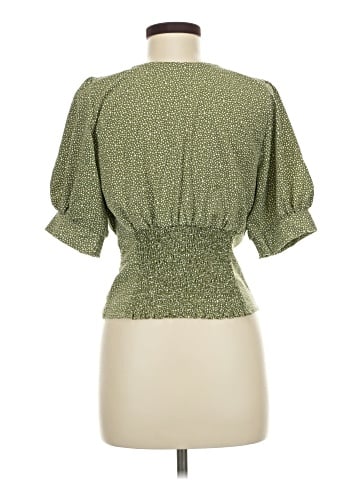 Abercrombie & Fitch Short Sleeve Blouse (view 2)