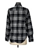 Pendleton 100% Cotton Plaid Gray Long Sleeve Button-Down Shirt Size M - photo 2