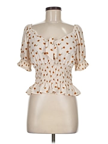 Sienna Sky Short Sleeve Blouse (view 1)