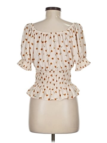 Sienna Sky Short Sleeve Blouse (view 2)
