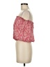 Elan 100% Rayon Red Sleeveless Blouse Size M - photo 5
