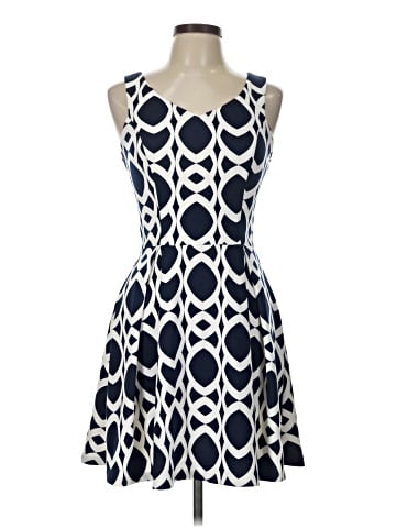 Aqua Casual Dress (view 1)