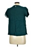 Forever 21 Teal Short Sleeve Blouse Size M - photo 2