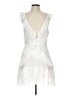 TOBI 100% Polyester White Cocktail Dress Size L - photo 1