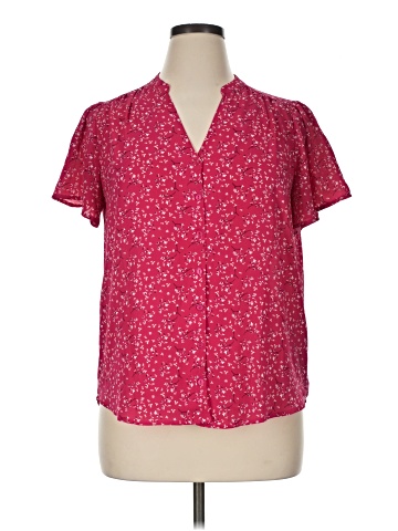 Lush Short Sleeve Blouse (view 1)
