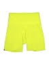 Onzie Solid Yellow Athletic Shorts Size Med - Lg - photo 1