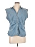 Boston Proper Blue Denim Vest Size L - photo 1
