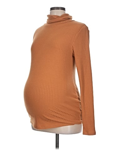 A Pea in the Pod Long Sleeve Turtleneck (view 1)