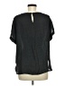 She + Sky Black Short Sleeve Blouse Size M - photo 2