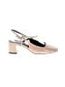 MNG Metallic Ivory Heels Size EU 39 - photo 1