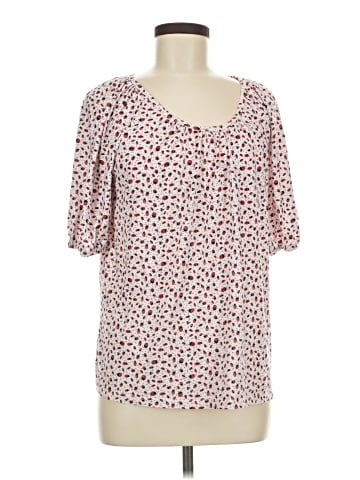 Ann Taylor LOFT Short Sleeve Blouse (view 1)