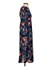 I. Madeline 100% Polyester Paisley Blue Casual Dress Size XS - photo 4