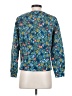 Talbots 100% Cotton Floral Blue Pullover Sweater Size S (petite) - photo 2