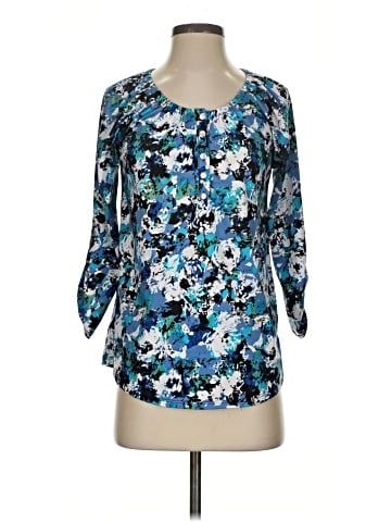 Notations 3/4 Sleeve Blouse (view 1)