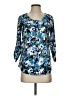 Notations Blue 3/4 Sleeve Blouse Size S - photo 1