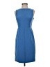 J.Crew Solid Blue Cocktail Dress Size 4 (petite) - photo 1