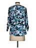 Notations Blue 3/4 Sleeve Blouse Size S - photo 2