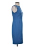 J.Crew Solid Blue Cocktail Dress Size 4 (petite) - photo 4