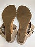 Donald J Pliner Metallic Ivory Wedges Size 7 - photo 5