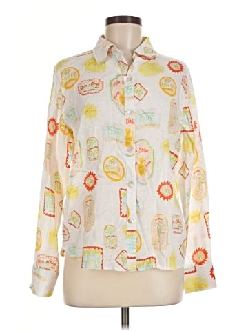 Cynthia Rowley Long Sleeve Blouse (view 1)