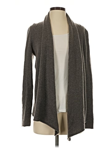 Aqua Cashmere Cardigan (view 1)