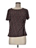AUW Black Short Sleeve Top Size M - photo 1