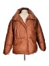 NVLT 100% Polyurethane Solid Brown Jacket Size L - photo 1