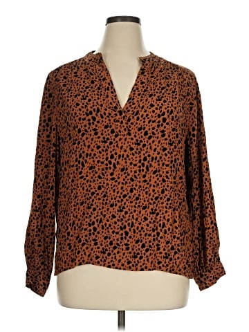 Gap Long Sleeve Blouse (view 1)