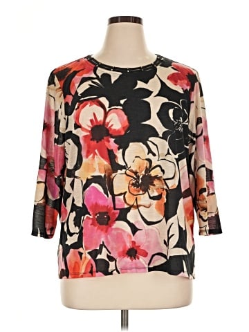 Alfred Dunner 3/4 Sleeve Blouse (view 1)