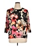 Alfred Dunner Black 3/4 Sleeve Blouse Size XL - photo 1