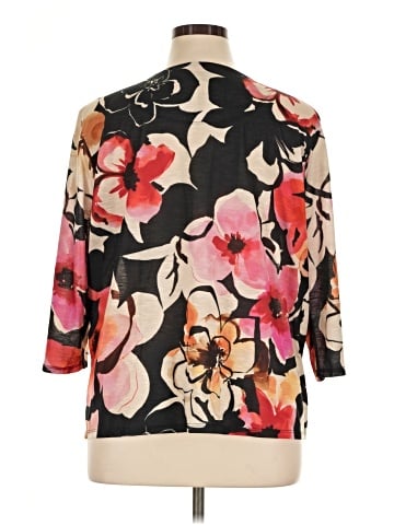 Alfred Dunner 3/4 Sleeve Blouse (view 2)