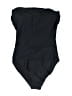 J.Crew Solid Black One Piece Swimsuit Size 8 - photo 2